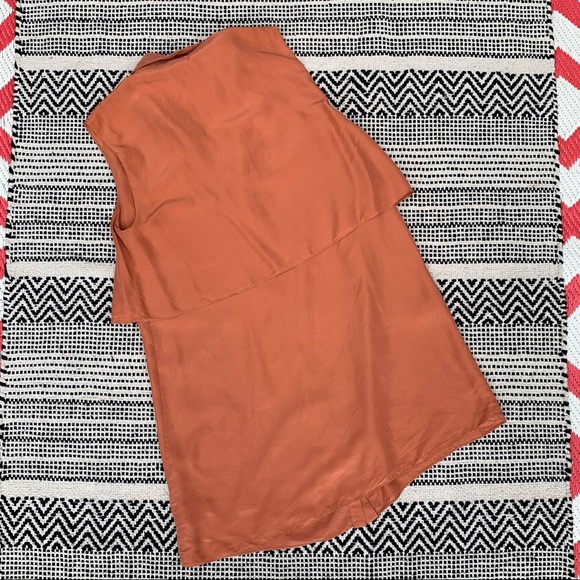 AG Adriano Goldschmied 100% Silk Sleeveless Blouse size S - Picture 2 of 5